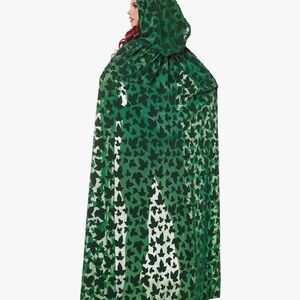 Green Butterfly Hooded Cape